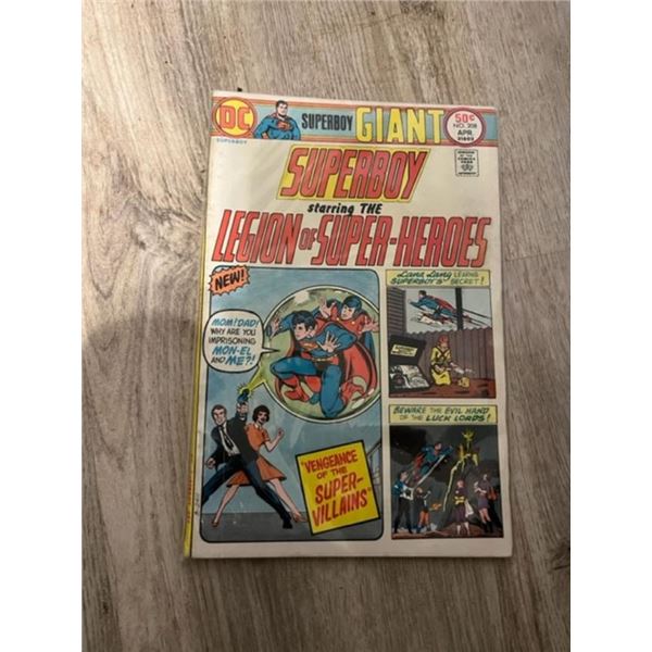 1975 DC Comics Superboy #208 Starring The Legion of Super-Heroes F