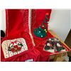 Image 3 : Christmas Vintage Kimono, Cartigan and Apron