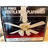 Image 4 : NIB 52” Ceiling Fan