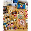 Image 5 : Large Assortment of Costume Jewelry, Pins and Patches