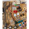 Image 6 : Large Assortment of Costume Jewelry, Pins and Patches