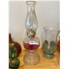 Image 8 : Antique Oil Hurricane Lamp, Vases and Decor