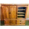 Image 1 : Solid Wood Entertainment Unit