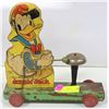 Image 1 : 1940S WOODEN DONALD DUCK PULL TOY
