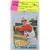 Image 1 : 1965 TOPPS PETE ROSE 3RD BASEBALL CARD