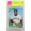 Image 1 : 1966 TOPPS WILLIE MAYS BASEBALL CARD