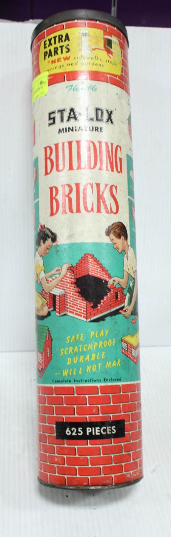1950S STA-LOX BUILDING SET IN CONTAINER