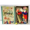 Image 1 : 1950S PINKY THE CLOWN TOY IN BOX
