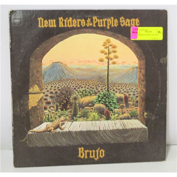 NEW RIDERS PURPLE SAGE LP
