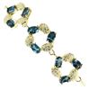 Image 1 : Natural  London Blue Topaz Bracelet