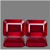 Image 1 : Natural AAA Fire Red Mozambique Ruby Pair
