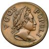 Image 2 : 1760 Voce Populi Halfpenny Nelson-3 R3 "VOOE" Variety VF35+