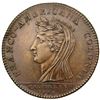 Image 2 : 1796 Castorland (Carthage, New York) Medal RESTRIKE in Bronze with Reeded Edge AU58