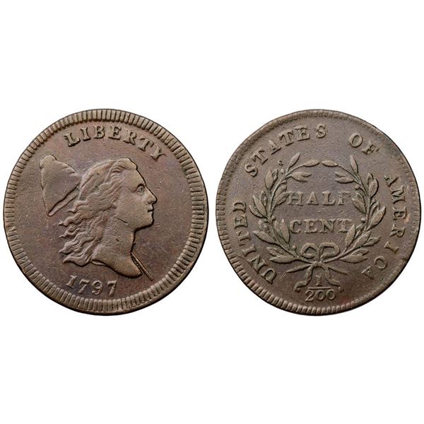 1797 C-2 R3 ANACS graded VF30