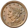Image 2 : 1855 C-1 R1 ANACS graded MS63 Brown