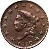 Image 2 : 1820/19 N-1 R1 Overdate Large 20 over 19 ANACS graded AU58