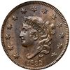 Image 2 : 1835 N-1 R1 Large 8 & Stars ANACS graded MS62 Brown