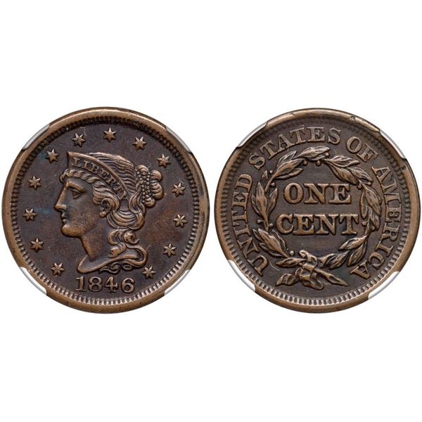 1846 N-3 R2 NGC graded AU53