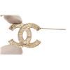 Image 4 : Chanel Gold Iridescent CC Brooch