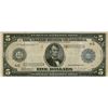 Image 1 : 1914 $5 Federal Reserve Bank Note