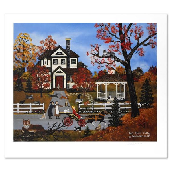 Just Being Catty by Wooster Scott, Jane