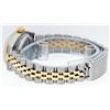 Image 3 : Rolex Ladies Quickset 2T 18K MOP Roman Datejust Oyster Perpetaul Wristwatch 26MM