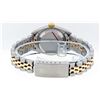 Image 4 : Rolex Ladies Quickset 2T 18K MOP Roman Datejust Oyster Perpetaul Wristwatch 26MM