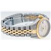 Image 6 : Rolex Ladies Quickset 2T 18K MOP Roman Datejust Oyster Perpetaul Wristwatch 26MM