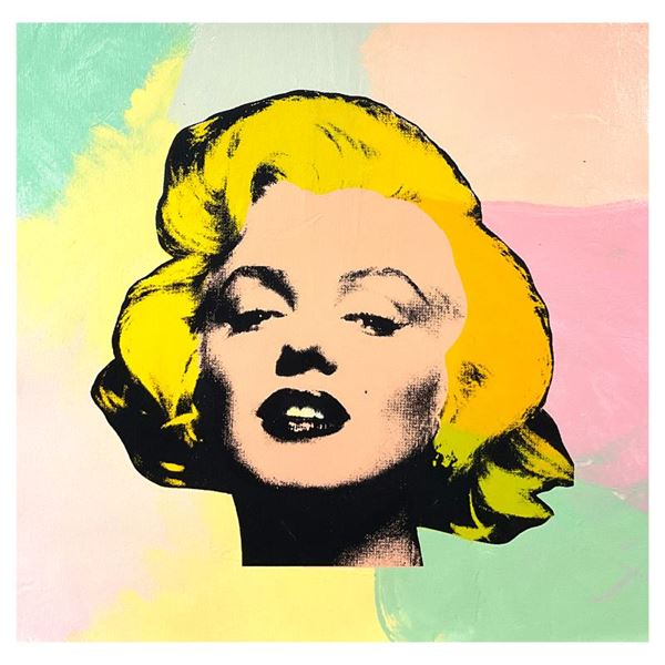 Marilyn by Steve Kaufman (1960-2010)