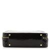 Image 4 : Chanel Vintage Black Quilted Patent Leather Chain Large Lunch Box Bag