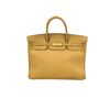 Image 1 : Hermes Yellow Leather Birkin 40cm Bag