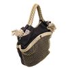 Image 3 : Chanel Black Canvas CC Floral Shoulder Bag
