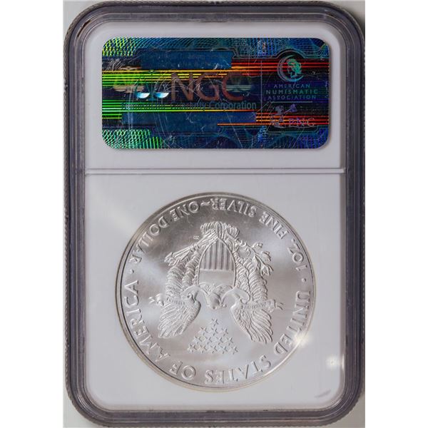2010 American Silver Eagle .999 Fine Silver Dollar Coin NGC MS70