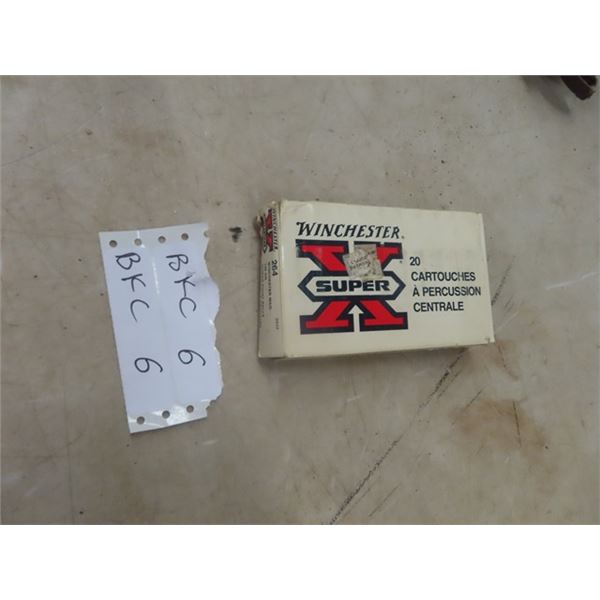 264 Winchester Mag. Ammo - 14 Rounds  - MUST PROVIDE PROOF OF PAL PRIOR TO PURCHASE- WE DO NOT SHIP 