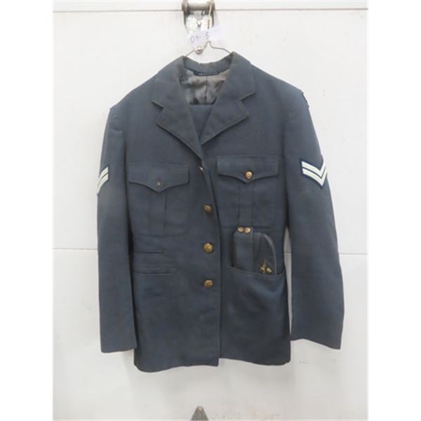 RCAF Cap, Tunic, Pants - 3pc Total