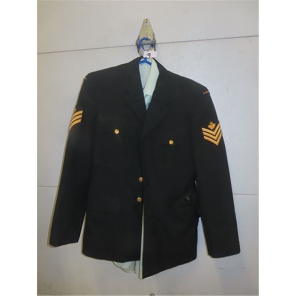 Canadian Army Beret, Tunic, Pants, Shirt - 4pc Total