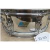 Image 2 : Ludwig "Olive Badge" Chrome Over Wood Snare Drum 