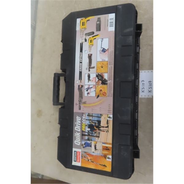 Simpson Strong Tie Quick Drive Pro CCS + Back Save Screw Gun Attachment with Dewalt Drill 