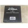 Image 3 : Pair of Zildjian Cymbal Christmas Ornaments - New in Box 