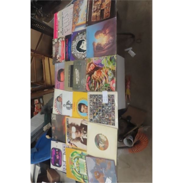 31 Assorted Rock LP's - Beatles, Alice Cooper, Guess Who, Ricky Nelson Plus More 