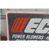 Image 4 : Echo Power Tools Tin Sign 48x24'' , Simplicity Oval Tin Sign 36x16'' Sign 