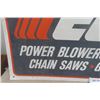 Image 6 : Echo Power Tools Tin Sign 48x24'' , Simplicity Oval Tin Sign 36x16'' Sign 