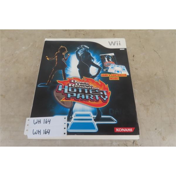 Wii, Dance Dance Revolution Hottest Party Game, Controller 