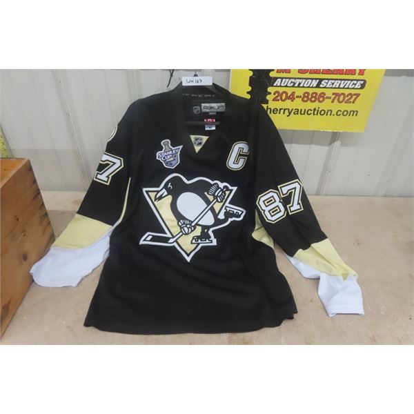 CCM Sidney Crosby Size 52 Jersey with Tie Down