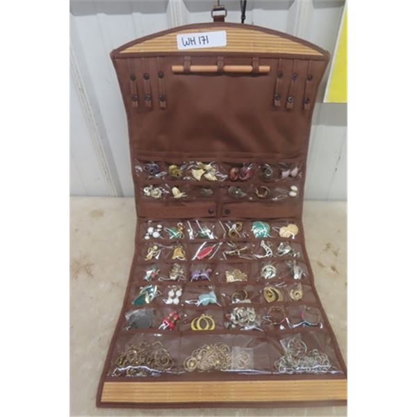 Hanging Display of Costume Jewelry - 2 Sided 