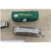 Image 3 : 2 Harmonicas - Hohner Bluesband and Koch , Harmonica Made in Germany Chromatic 