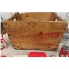 Image 2 : Canada Dry Wood Box, Horse Yolkes, Assorted Tins, Skates Plus More 