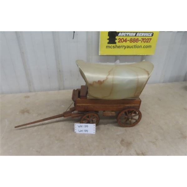 14'' x 18'' Covered Wagon Lamp 