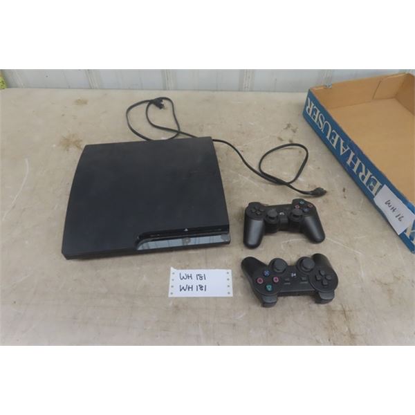 PS3 Console and Controllers 