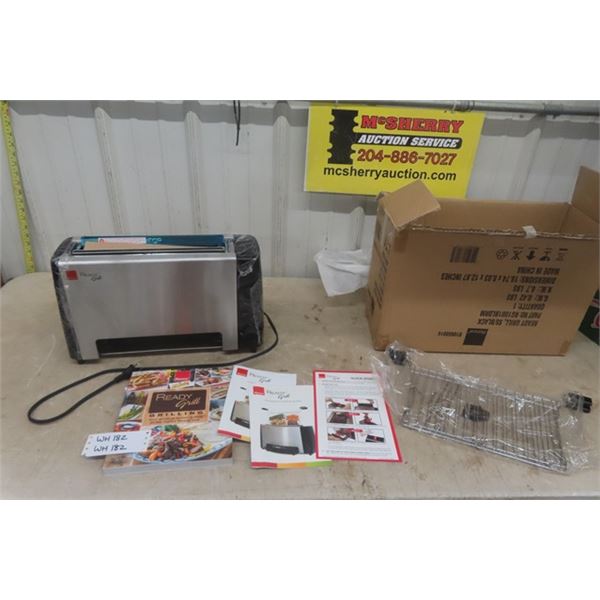 Brand New Ronco Ready Grill with Cook Book - New in Box 